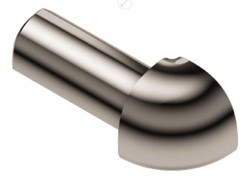 Schluter Rondec 90 Degree Outside Corner Polished Nickel